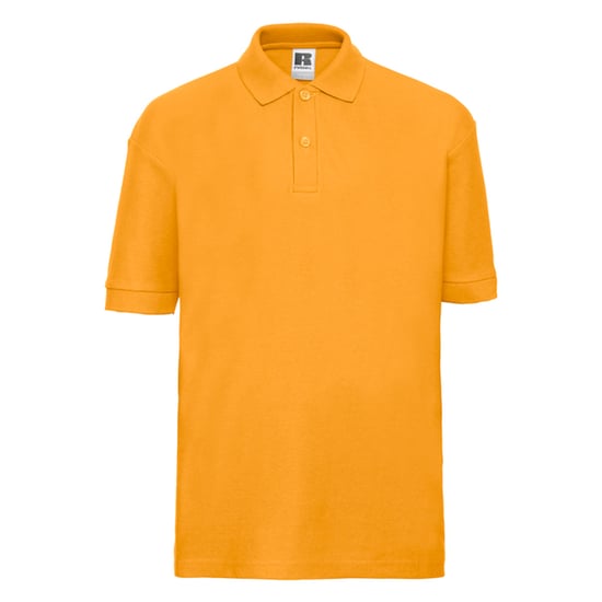 Russell Childrens/Kids Classic Polycotton Polo Shirt (Pure Gold) - Image 1