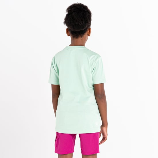 Dare 2B Childrens/Kids Trailblazer Leopard T-Shirt (Grayed Jade)