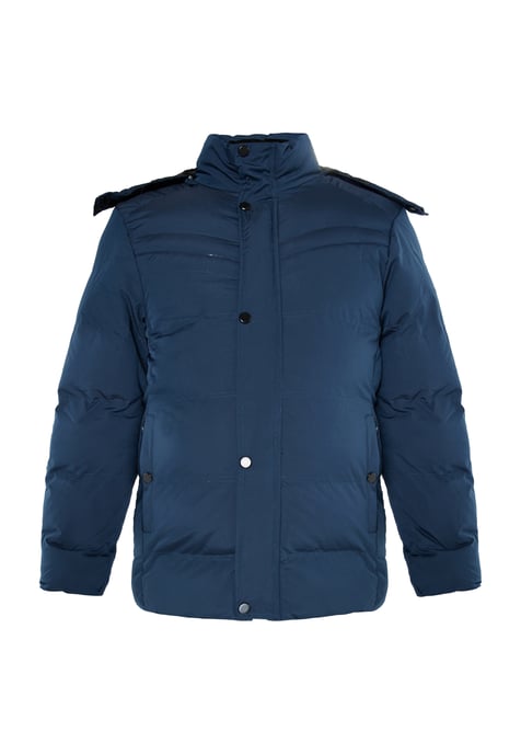 Mo Padded quilted jacket Men marine - Image 1