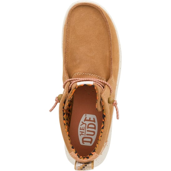 HEYDUDE Wendy Peak Hi Suede Women's Chestnut Boots - Image 4