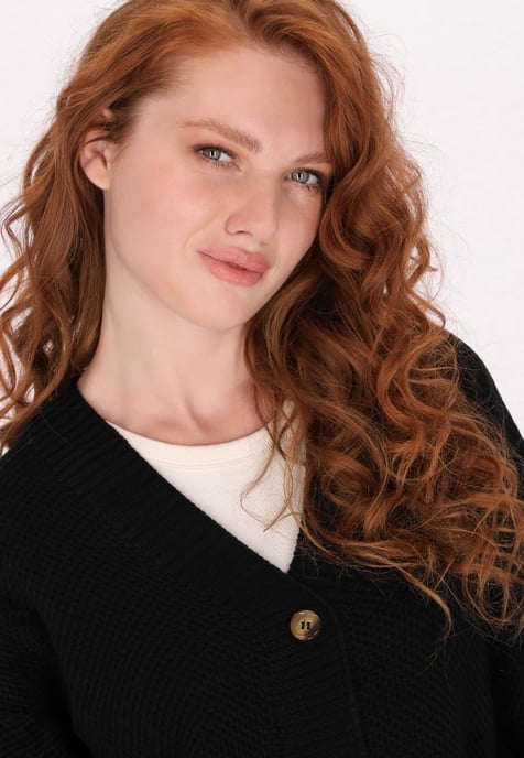 Dreimaster Cardigan women black - Image 5