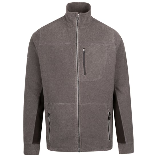 Trespass Mens Rampton Fleece Jacket (Black)