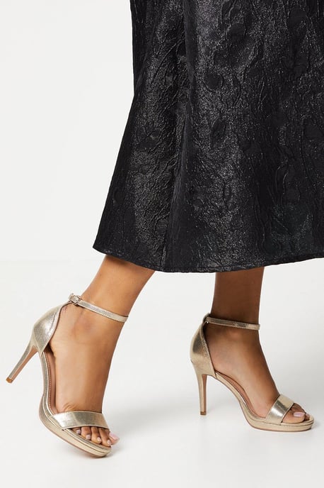 Talia Platform Heeled Sandals - Image 1