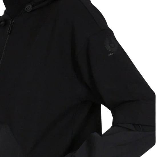 Belstaff Torque Black Zip-Up Sweatshirt