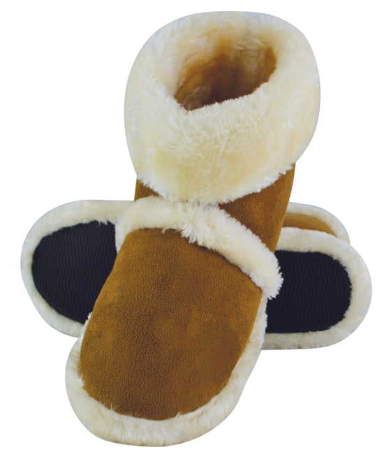 Slipper Snob - Mens Hard Wearing Soft Cushioned Sole Slipper Booties - Image 2