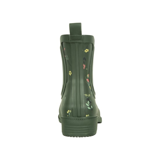 Mountain Warehouse Womens/Ladies Flowers Rubber Ankle Wellington Boots (Dark Khaki) - Image 2