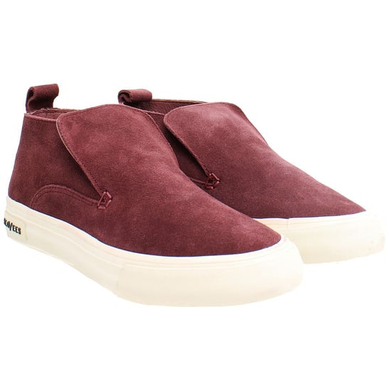 Seavees Huntington Middie Zapatos Rojos para Mujeres - Image 2