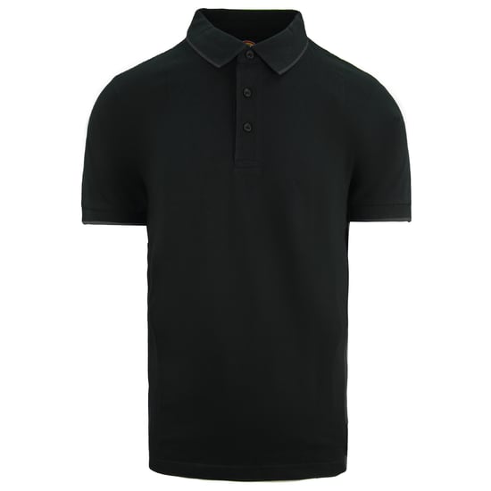 Camiseta negra para hombres de dos tonos - Image 1
