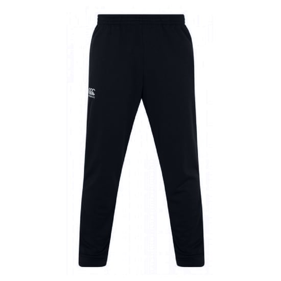 Canterbury Childrens/Kids Stretch Tapered Tracksuit Bottoms (Black) - Image 1
