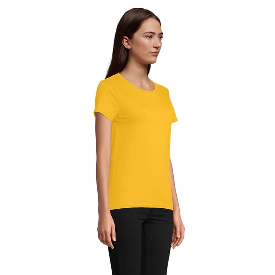 SOLS Womens/Ladies Pioneer T-Shirt (Gold) - Image 3