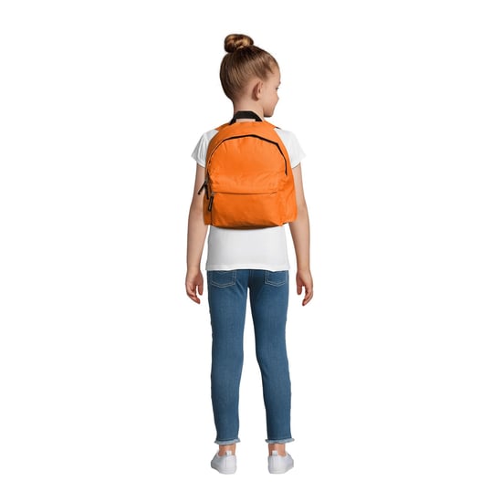 SOLS Kids Rider School Backpack / Rucksack (Orange) - Image 2