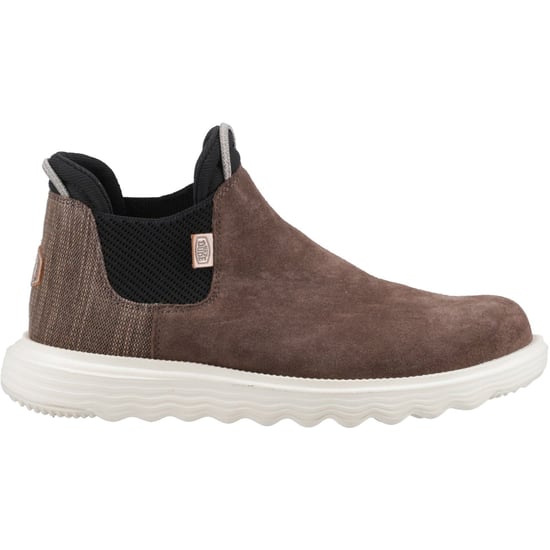 HEYDUDE Branson Leather Women's Coffee Boots - Image 5