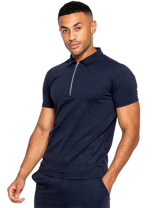 Enzo Polo con cremallera para hombre - Image 1