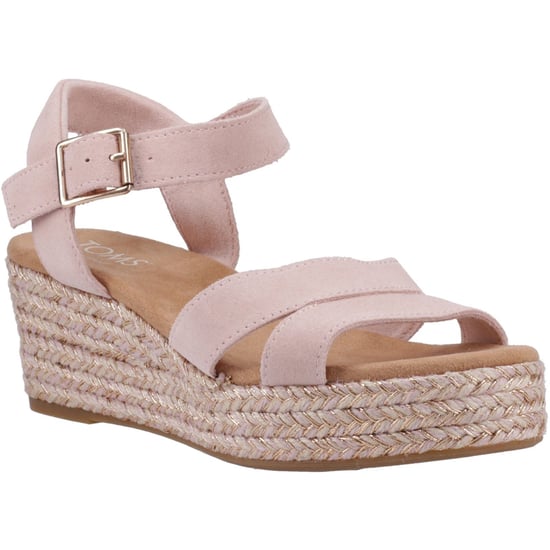 TOMS Audrey Leather Women's Pale Rose Sandals - Image 1