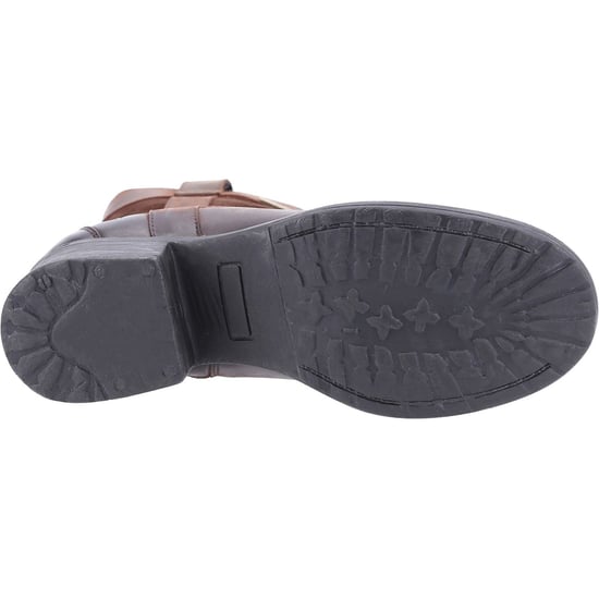 Hush Puppies Saskia Leather Women's Brown Boots - Image 3