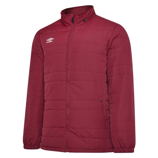Umbro Childrens/Kids Club Essential Bench Jacket (New Claret)