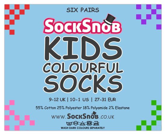6 Pares Niños Niñas Media Pantorrilla Color Sólido Casual Algodón Vestido Calcetines - Image 2