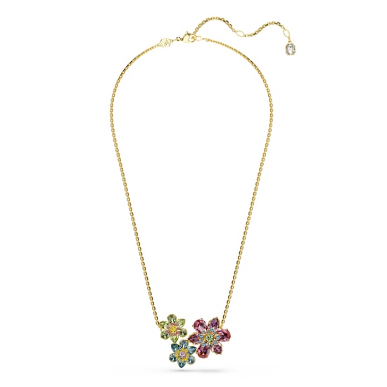 Swarovski 'Idyllia F Florere' Women's Gold Plated Metal Necklace - Gold 5721668 - Image 2
