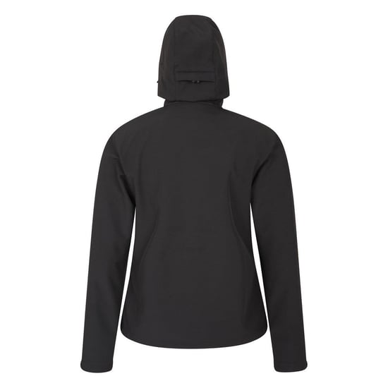 Mountain Warehouse Womens/Ladies Exodus Breathable Soft Shell Jacket (Black) - Image 2