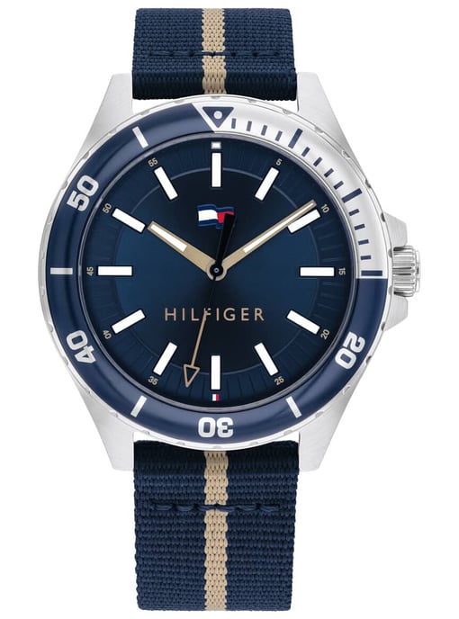 Tommy Hilfiger Logan Men's Blue Watch 1792011 - Image 1