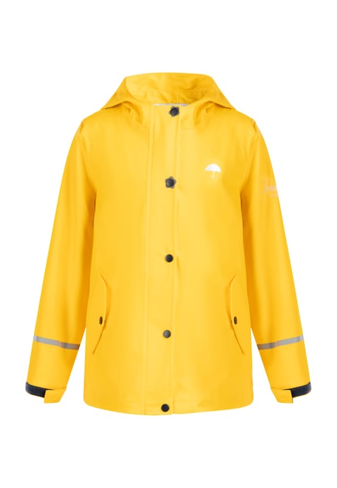 Schmuddelwedda rain jacket Girls yellow - Image 1
