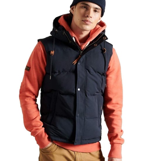 Chaleco acolchado Superdry para hombre Classic Navy Blue - Image 1