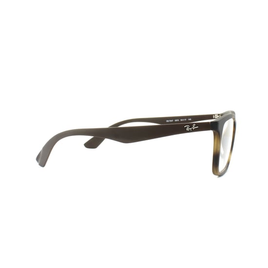 Montura de Gafas Ray-Ban 7047 5573 Matt Havana Hombre 54mm - Image 4