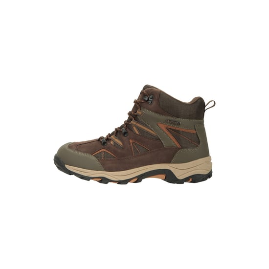 Mountain Warehouse Mens Rapid Suede Hiking Boots (Brown) - Image 3