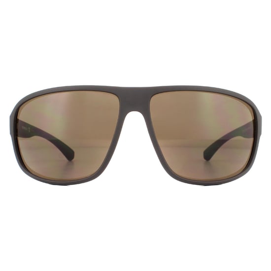 Emporio Armani Sunglasses EA4130 575573 Matte Brown Brown