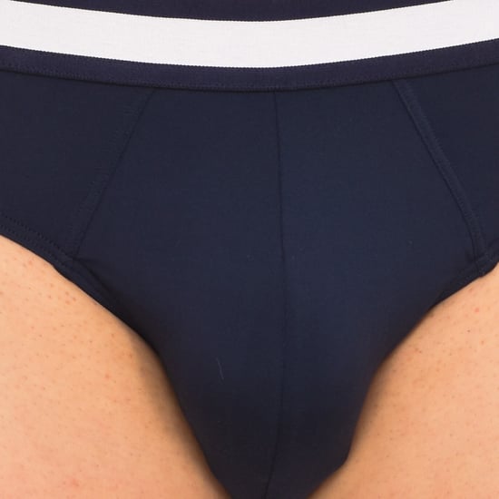 Men's breathable fabric brief with anatomical front UM0UM01377