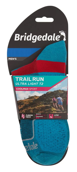 Bridgedale - Calcetines Bajos Ultraligeros Deportivos de Running para Hombre - Azul - Image 2