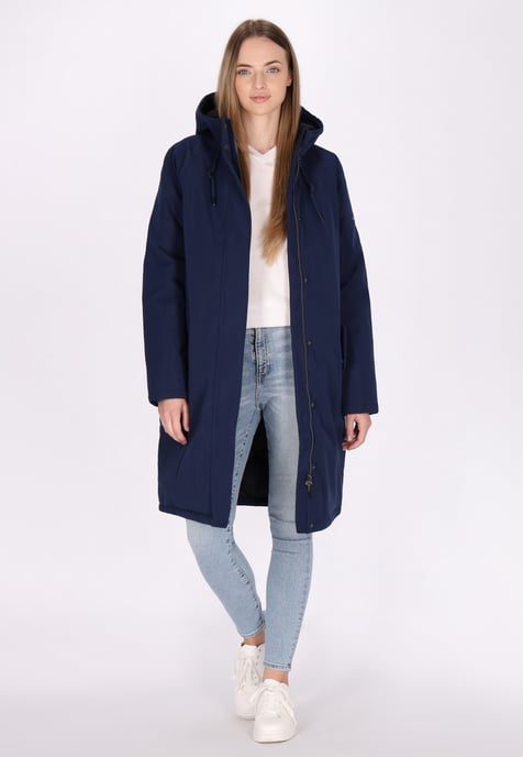 Dreimaster winter parka women dark marine - Image 2