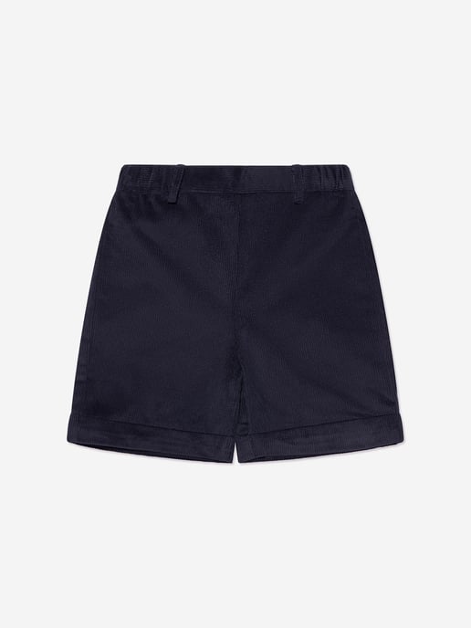 Rachel Riley Boys Corduroy Shorts in Navy