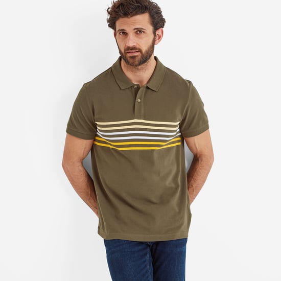 Bolton Mens Polo Shirt Khaki