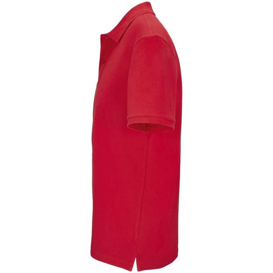 SOLS Unisex Adult Pegase Polo Shirt (Bright Red) - Image 3