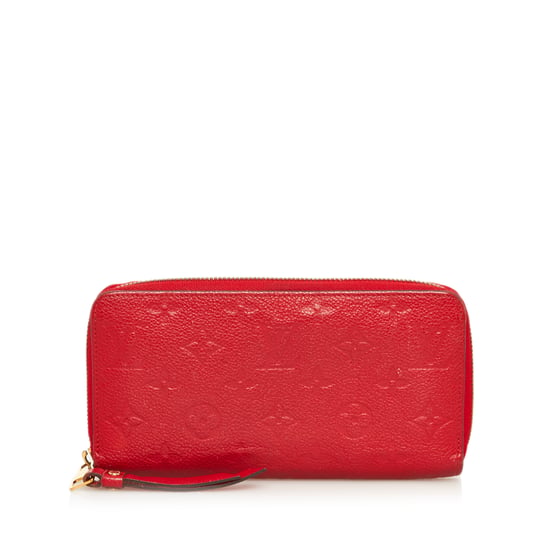 Cartera Zippy Roja Monogram Empreinte de Louis Vuitton Vintage - Image 1