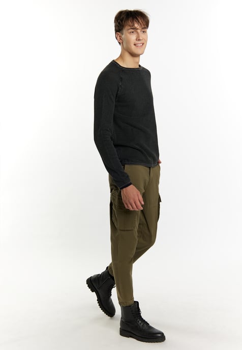 Mo Knitted pullover Men black - Image 2