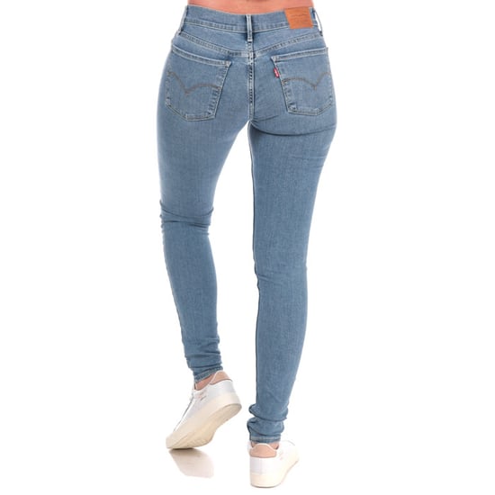 Women's Levis 710 Super Skinny Jeans in Light Blue