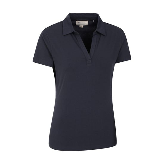Mountain Warehouse Womens/Ladies UV Protection Polo Shirt (Navy) - Image 3