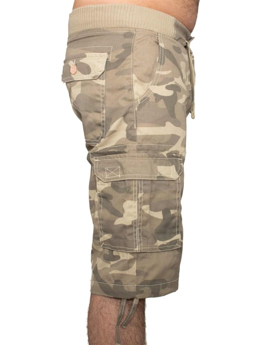 Enzo | Pantalones cortos Cargo Combat Camo para hombre - Image 5