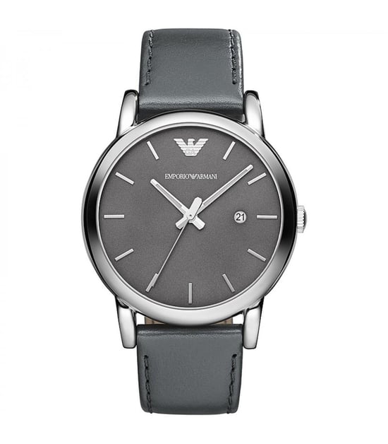 Emporio Armani AR1730 Classic Grey Stainless Steel Men's Watch - Image 1