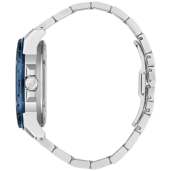 Bulova Marine Star Men's Silver Watch 98A302 - Image 2