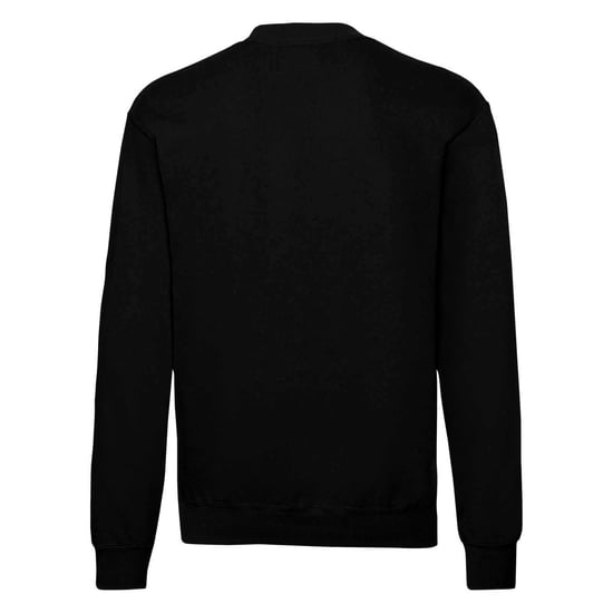 Fruit of the Loom Mens Classic 80/20 Set-in Sweatshirt (Black) - Image 2