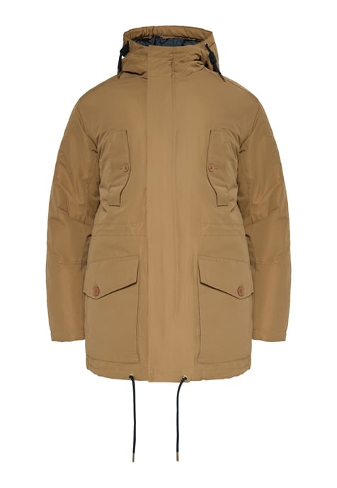Mo padded anorak Men camel - Image 1