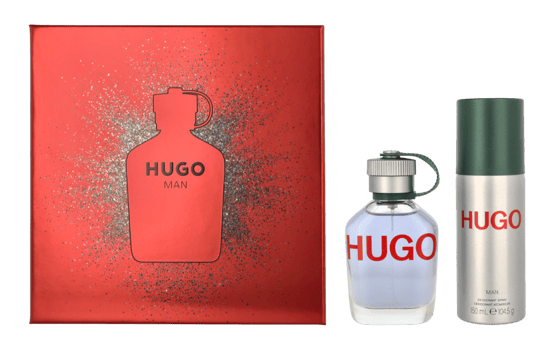 Hugo Boss Hugo Man Eau de Toilette 75ml + Desodorante Spray 150ml Set de Regalo - Image 1