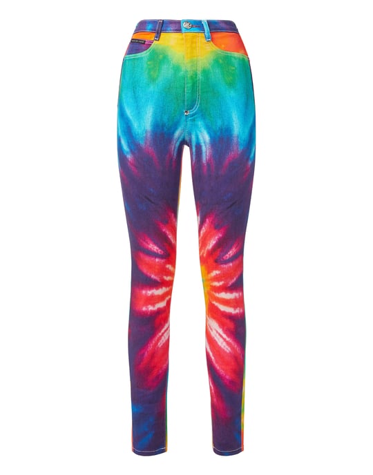 Jegging De Cintura Alta Tie Dye - Image 2