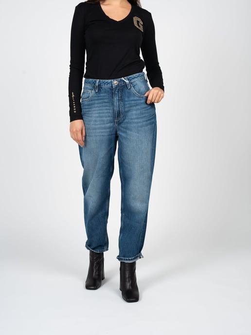 Guess Jeans Mom Fit Woman's Blue