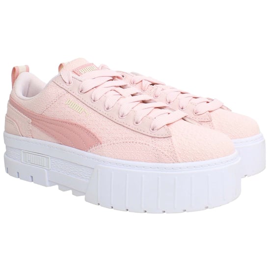 Puma Mayze Patchwork Womens Pink Trainers - Image 1