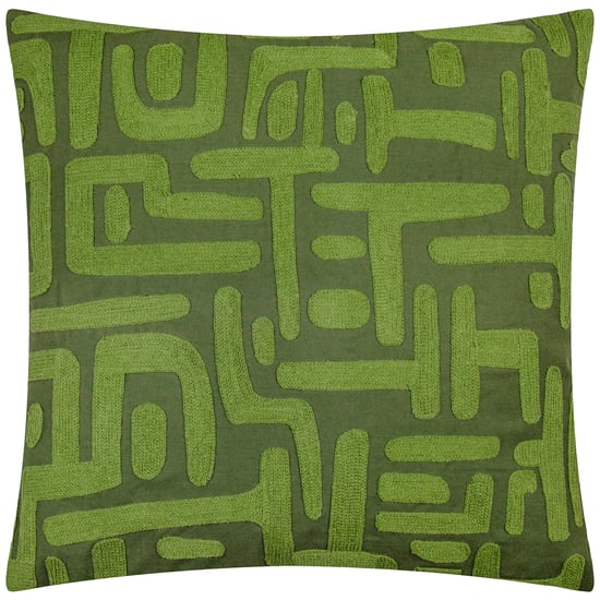 Funda de Cojín de Algodón Bordada Hoem Brooke - Image 1