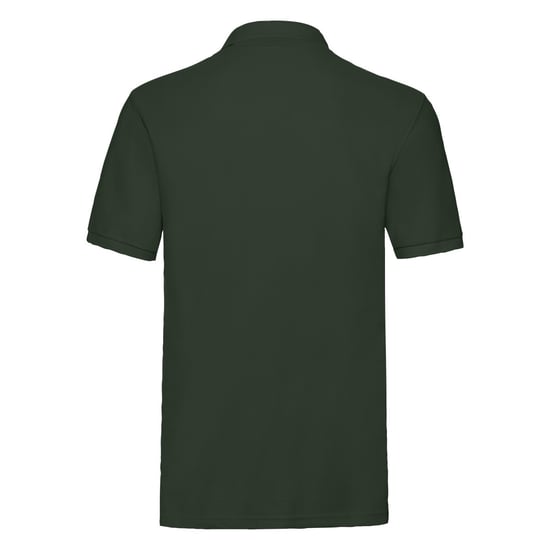 Fruit of the Loom Mens Premium Pique Polo Shirt (Bottle Green) - Image 2